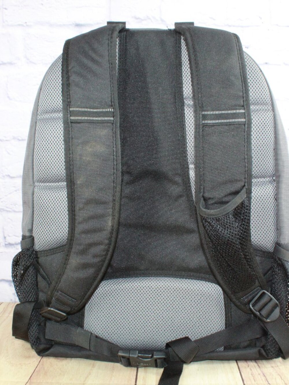 LL Bean Adult Unisex Super Deluxe Book Pack 41L School Travel Backpack Gray - Picture 3 of 13